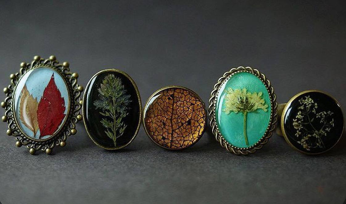 Украшения из эпоксидной смолы