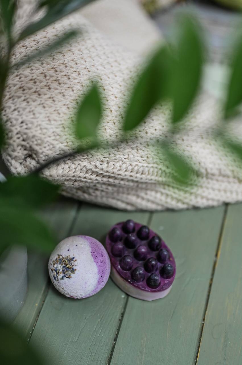 Бомбочка и массажное мыло<br>